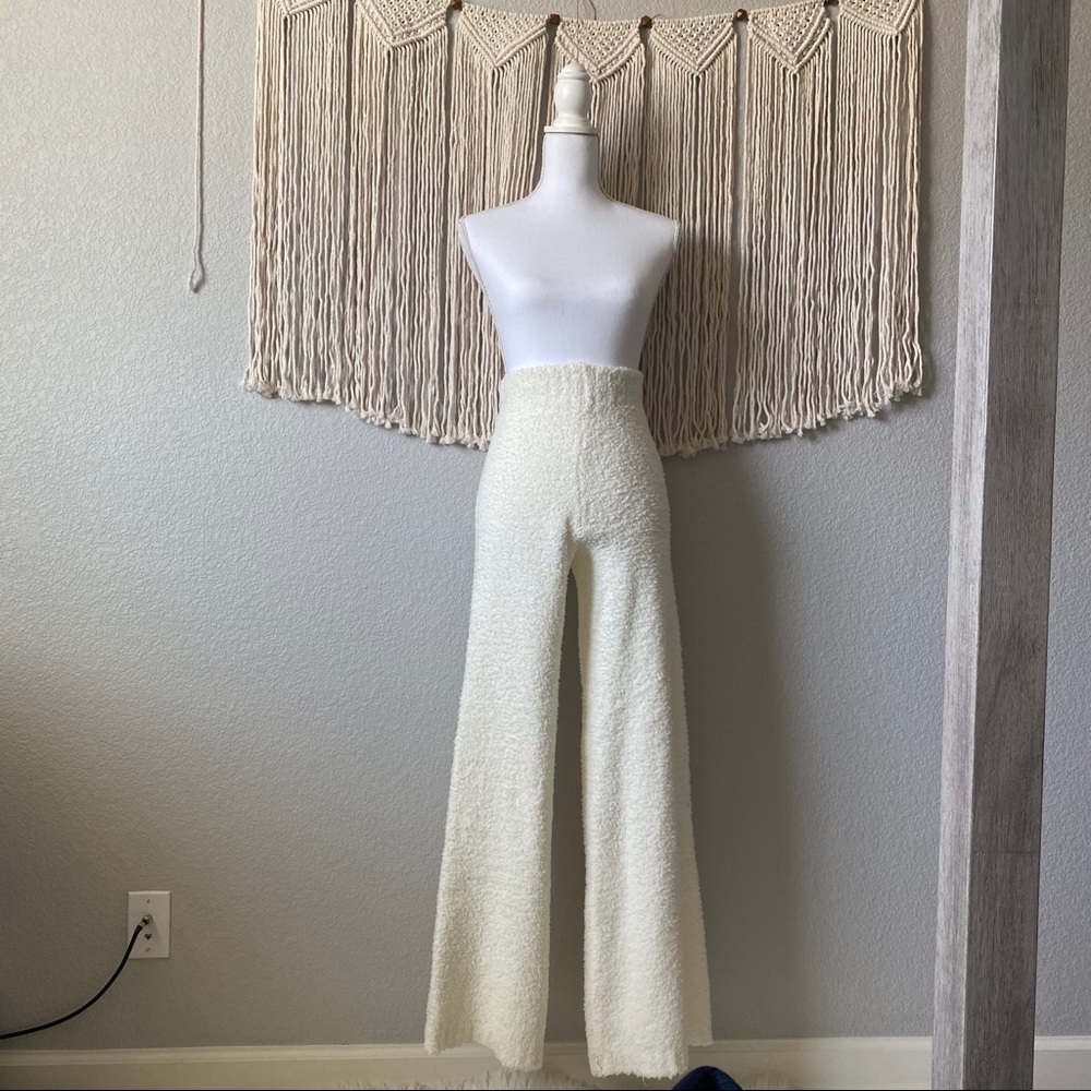 Skims cozy knit bone pants xxs xs collection - Picture 6 of 14